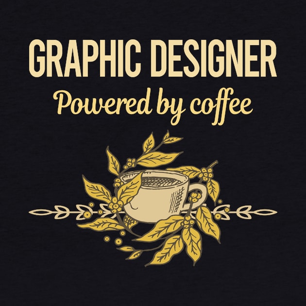 Powered By Coffee Graphic Designer by lainetexterbxe49